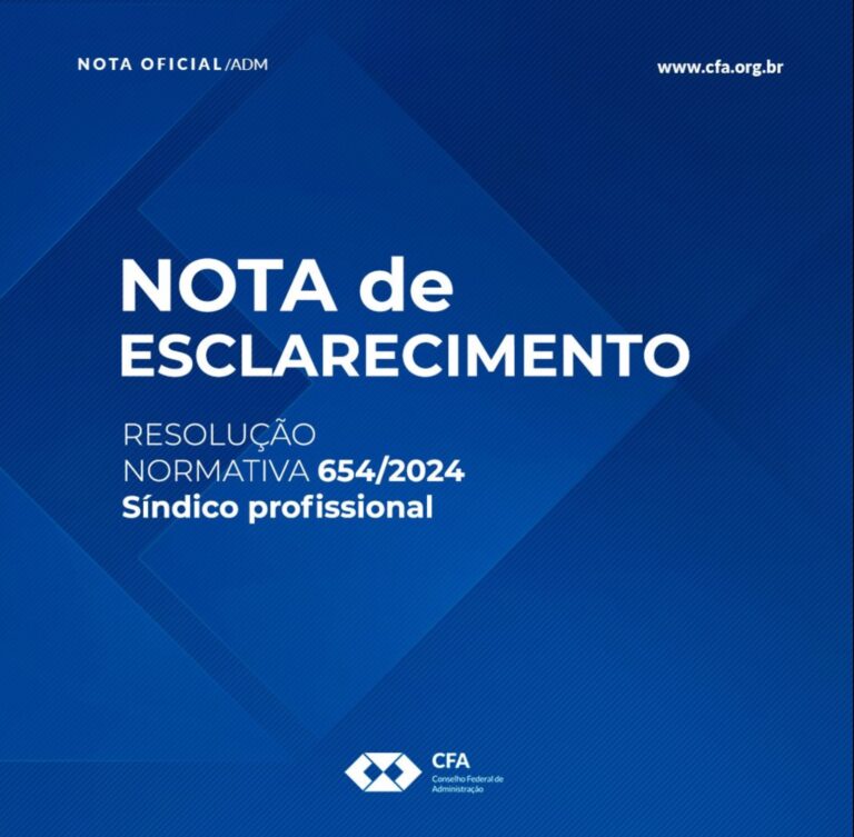 Leia mais sobre o artigo Esclarecimentos sobre a Resolução Normativa CFA nº 654/2024